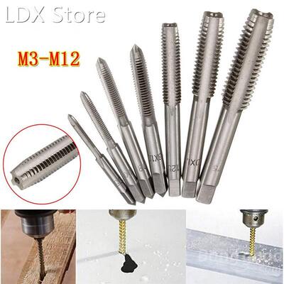 2pcs/lot M3 to M12 Industrial HSS Machine Spiral Point Strai