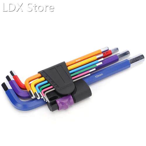 wrench Set spanner Flat?End Colorful Hex Socket Wrench Set