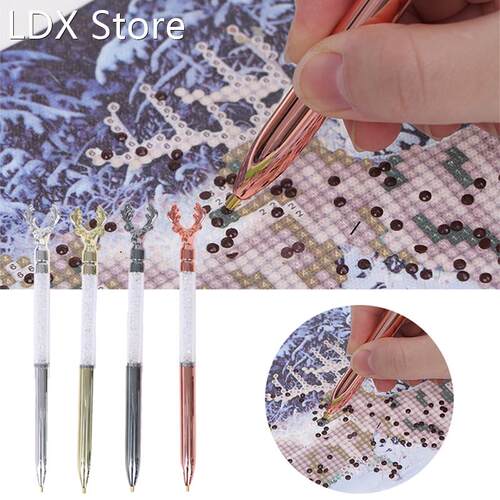 1pc Deer Crystal 5D Diamond Painting Point Drill Pen Deer Pe