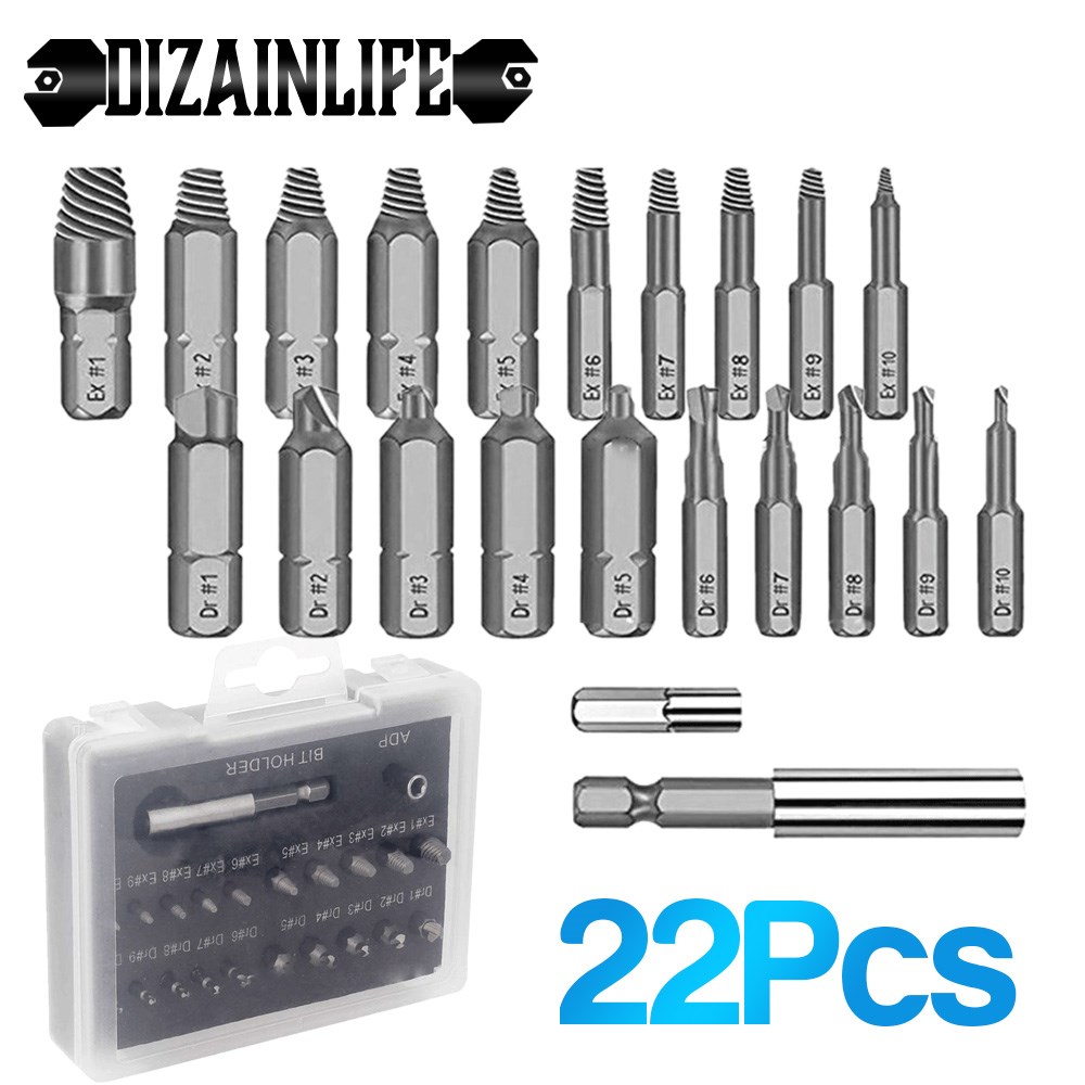 NEW 22 In 1 Extractor Screwdriver Remover Purpose Tools Scre