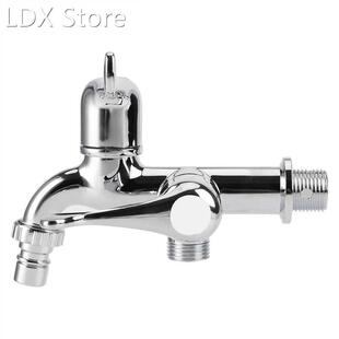 /2 Machine Faucet Sink Basin Water Tap Double Spout Double S
