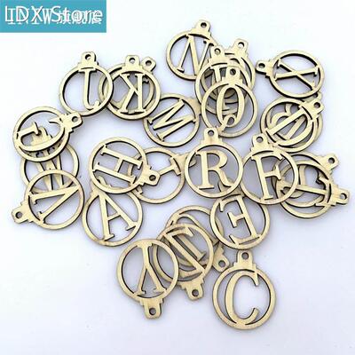 A-Z Initial Wooden 1-25 Number Wood Christmas Advent Calenda