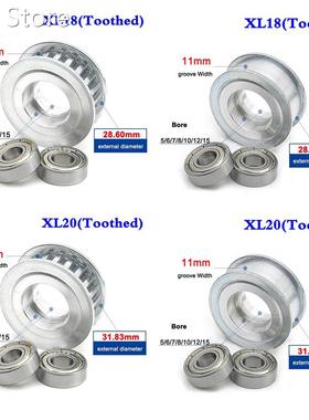 1Pcs XL18 Tooth To XL25 Tooth Idler Pulley Timing Double Sid