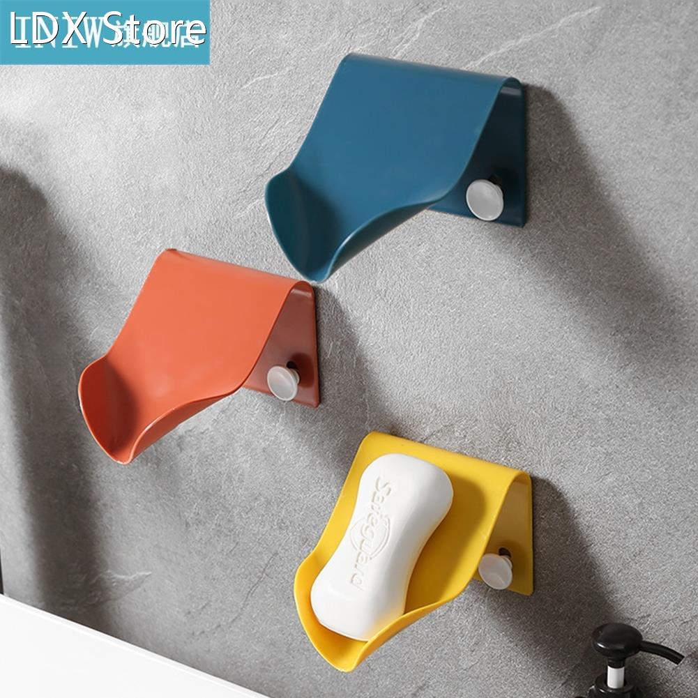 High Quality Seamless Wall-Mounted Soap Holder Drainage Stor