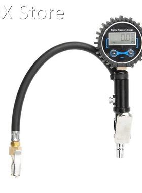 200PSI Digital Tire Pressure Gauge Dial Meter Pistol Grip Tr