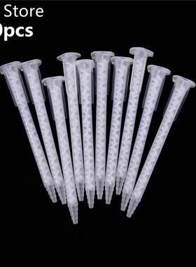 10Pcs Polypropylene Mixing Tube Nozzle Epoxy Resin Tool Disp