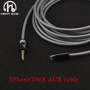 Aud Fever 3.5mm END Single Crystal Aux Class cable