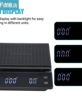 Portable 0.3g~3000g High Precision Digital Waterproof Surfac