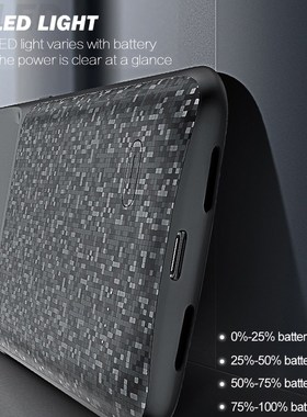 4700mah Battery Charging Case For Xiaomi Mi 9 Ultralight Ex