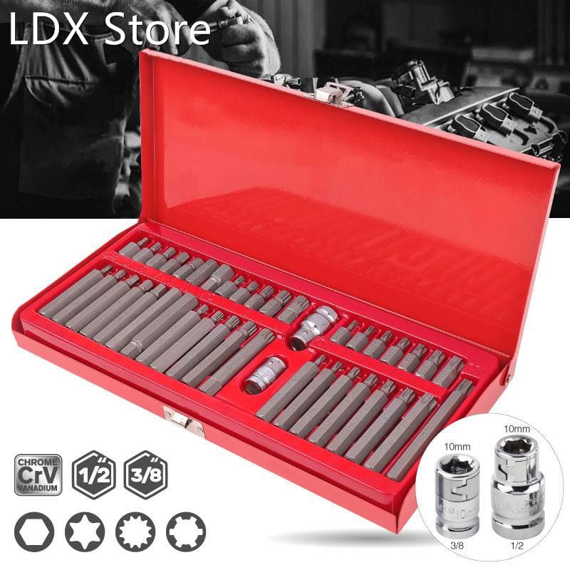 41Pcs Hex Star Torx Socket Bit Set Multi-function Electric S