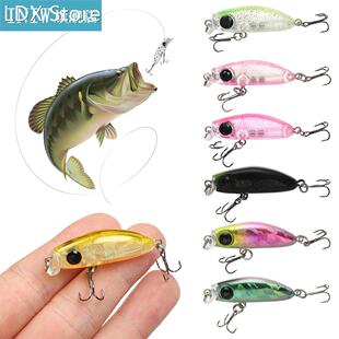 1PC 2.5g/35mm Minnow Fishing Lure Topwater Hard Bait Wobbler