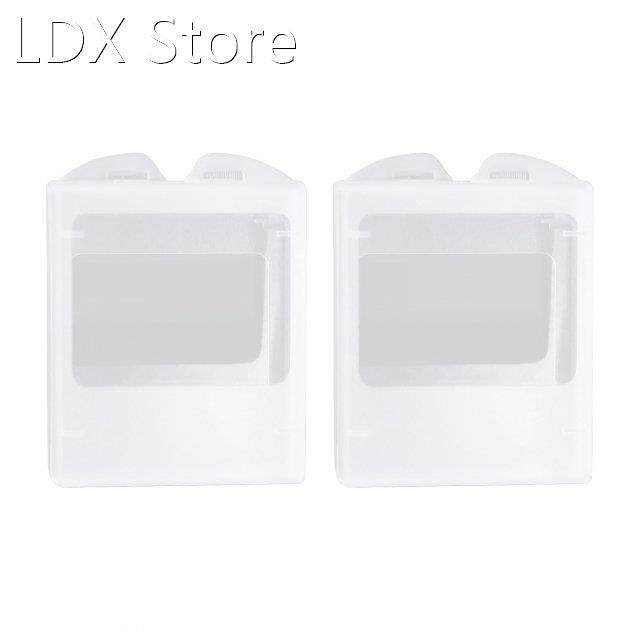 2pcs Portable Stable Square Home Practical Case PP Transpare