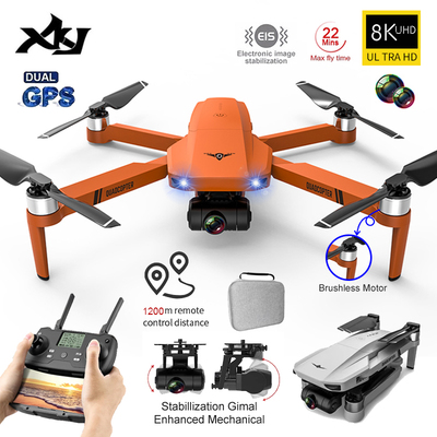 XKJ KF102 GPS Drone 8K HD Camera 2-Axis Gimbal Professional