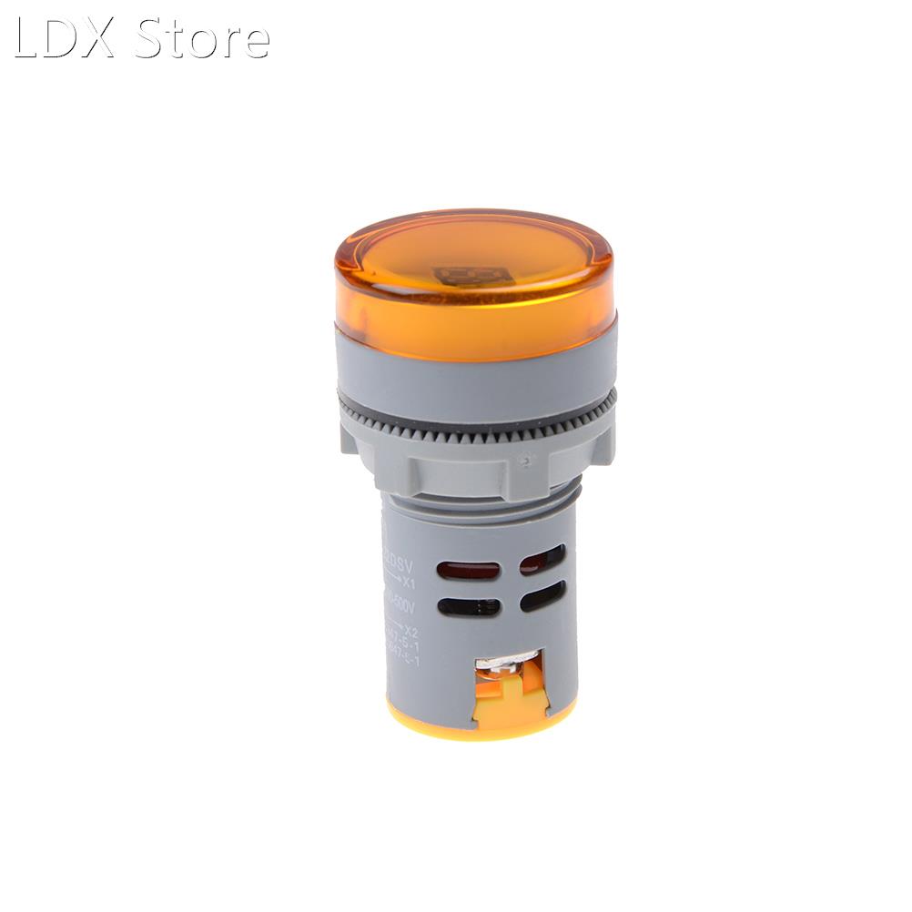 22mm Voltmeter AD16-22DSV AC 60-500V Volt Gauge Voltage Mete