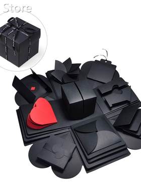 DIY Explosion Box Handmade Memory Scrapbook Photo Album Surp