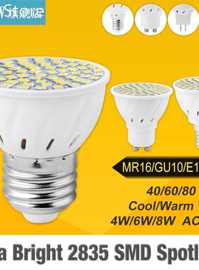 Led Lamp 2835 SMD E27 E14 GU10 MR16 220V 240V 230V Led Spotl