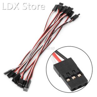 10pcs 15cm Servo Extension Lead Male to Male Wire Cable For