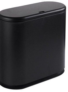 New 10L Plastic Trash Can Bathroom Waste Bin Tet Dustbin Tra