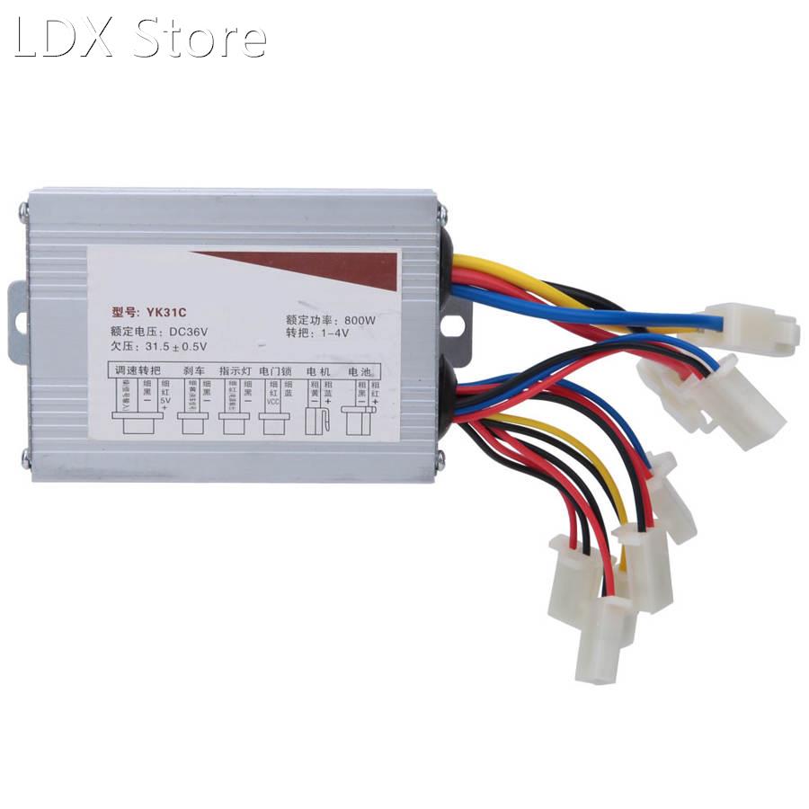 36V 800W Electric Bicycle Brush DC Electric Bike Motor Speed