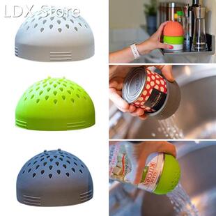 Multi-use Micro Kitchen Colander Can Drainer Lid Food Mesh F