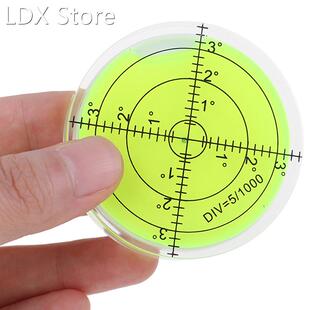 High Quality 1pcs 60x12 Mm Green Color Bullseye Bubble Level