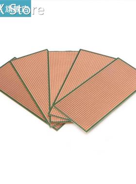 5Pcs 6.5x14.5cm Stripboard Veroboard Uncut PCB Platine Singl