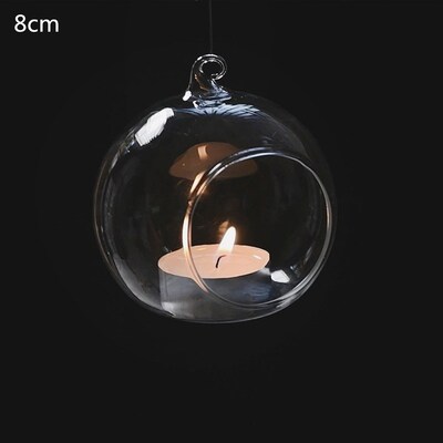 creative candle stand home decorative Crystal glass candle h