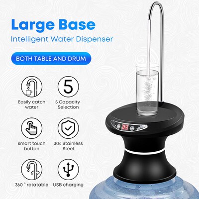 Automatic Water Dispenser Household Smart Tray Bottled Water