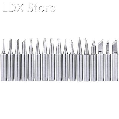 17Pcs Soldering Tips Kit 900M Lead-Free Solder Iron Tip Weld