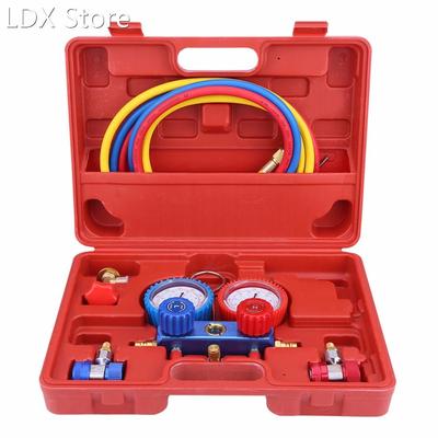 R134a Air Conditioner A/C Manifold Accurate Dual Gauges Gaug