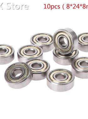 10pcs/set Deep Groove Spherical Carbon Steel Miniature Beari