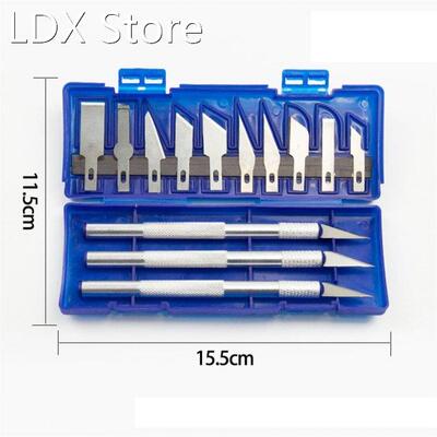 13PCS Precision Cutter Set Exacto Hand Carving Tool Arts &am