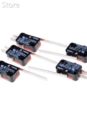 5Pcs Key Switches Long Straight Hinge Lever SPDT Micro Limi