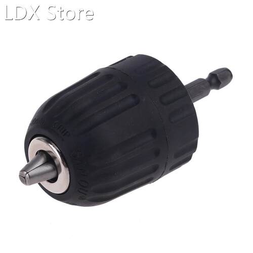 3/8-24UNF 0.8-10MM Keyless Drill Chuck Clip w 1/4''