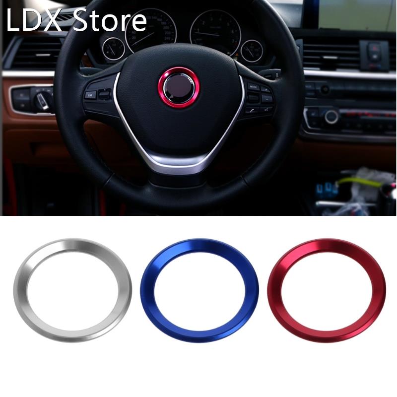 1Pc Car Steering Wheel Decoration Circle Cover Sticker 适用