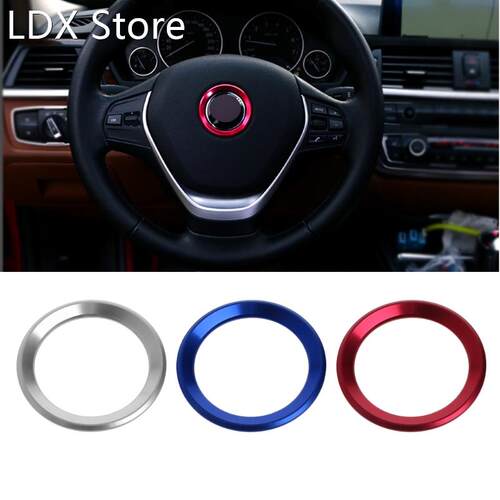 1Pc Car Steering Wheel Decoration Circle Cover Sticker 适用