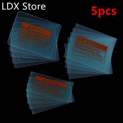HUXUAN 5pcs New Spare Welding Shield Cover Lens Protector Pl