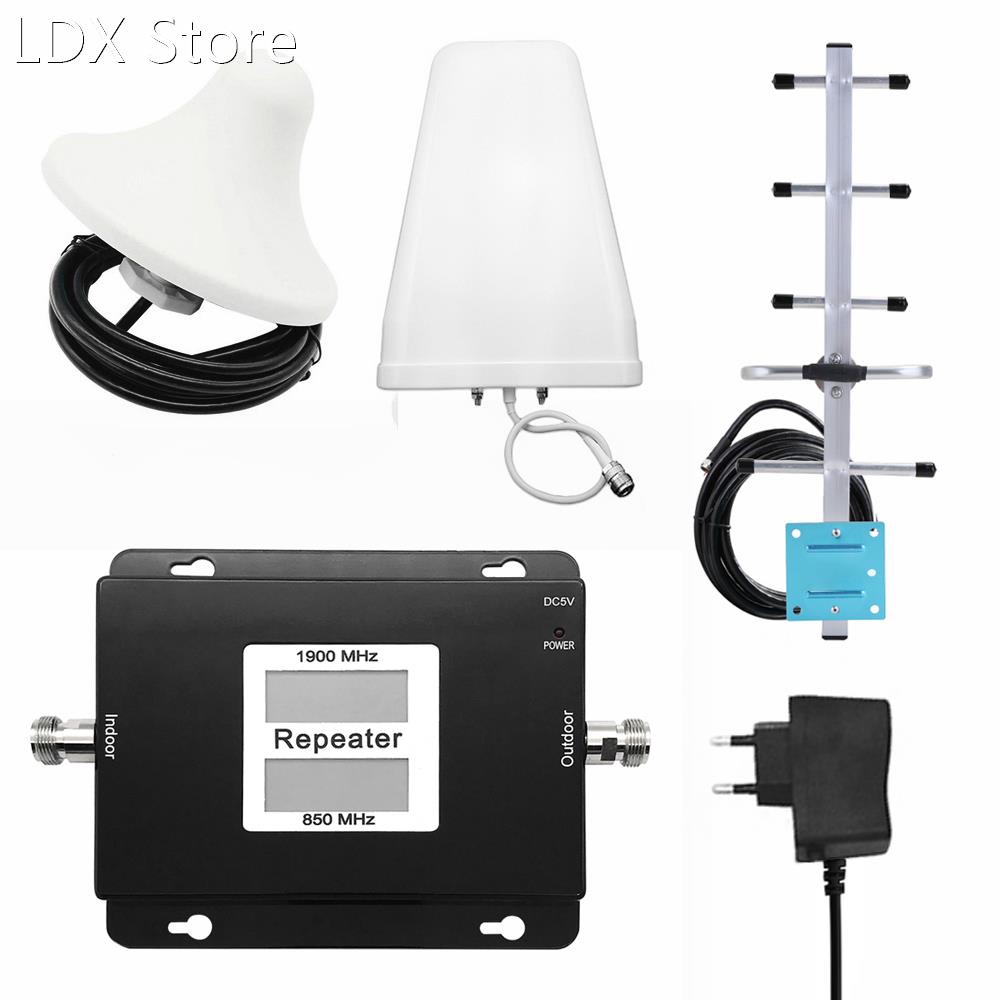 Mobile Phone Signal Booster CDMA-PCS 850-1900MHz Cell Phone