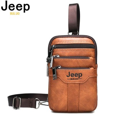 JEEP BULUO Multi function Small Sling Chest Bag Legs Waist