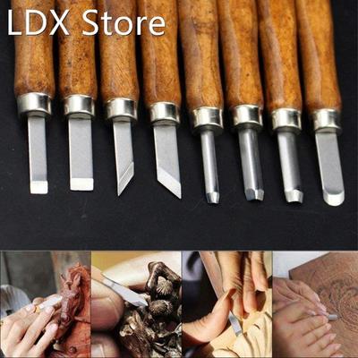 12Pcs Wood Carving Chisels Tools Wood Carving for Woodworkin