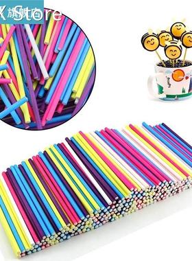 1000Pcs/Set Cake Pop Sticks 5 inch Colored Paper Lollipop S