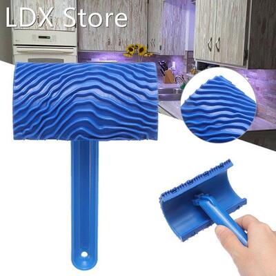 Rubber Wood Grain Painting Roller Brush Wall Texture Paintin