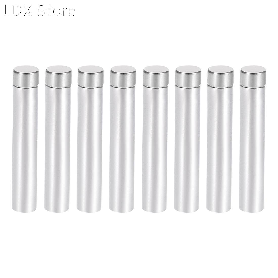 Glass Standoff Stainless Steel Advertising Nails 6.8mm x 50m