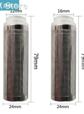 Aquarium Trachea Stainless Steel Protective Sleeve Filter In