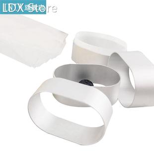 Cheese Cake Mold Oval 10Pcs Aluminum Alloy Dessert M