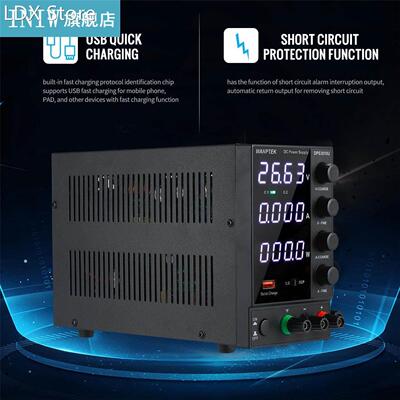 DPS3010U Adjustable 0-30V 0-10A Switching DC Power Supply 4