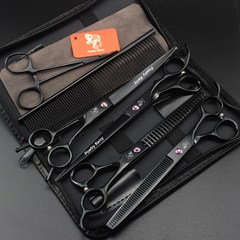 8.0 Inch Japan Professional Pet Scissors Set With Case Bag D