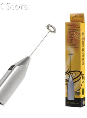 1pc Milk Drink Coffee Whisk Mixer Electric Egg Beater Frothe