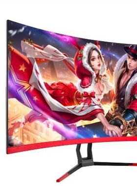 24 Inch 27'' PC 75Hz Curved Monitor Desktop Computer Lcd Di