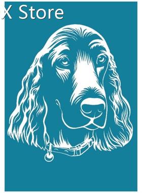 Springer Spaniel Self Adhesive Silk Screen Printing Stencil